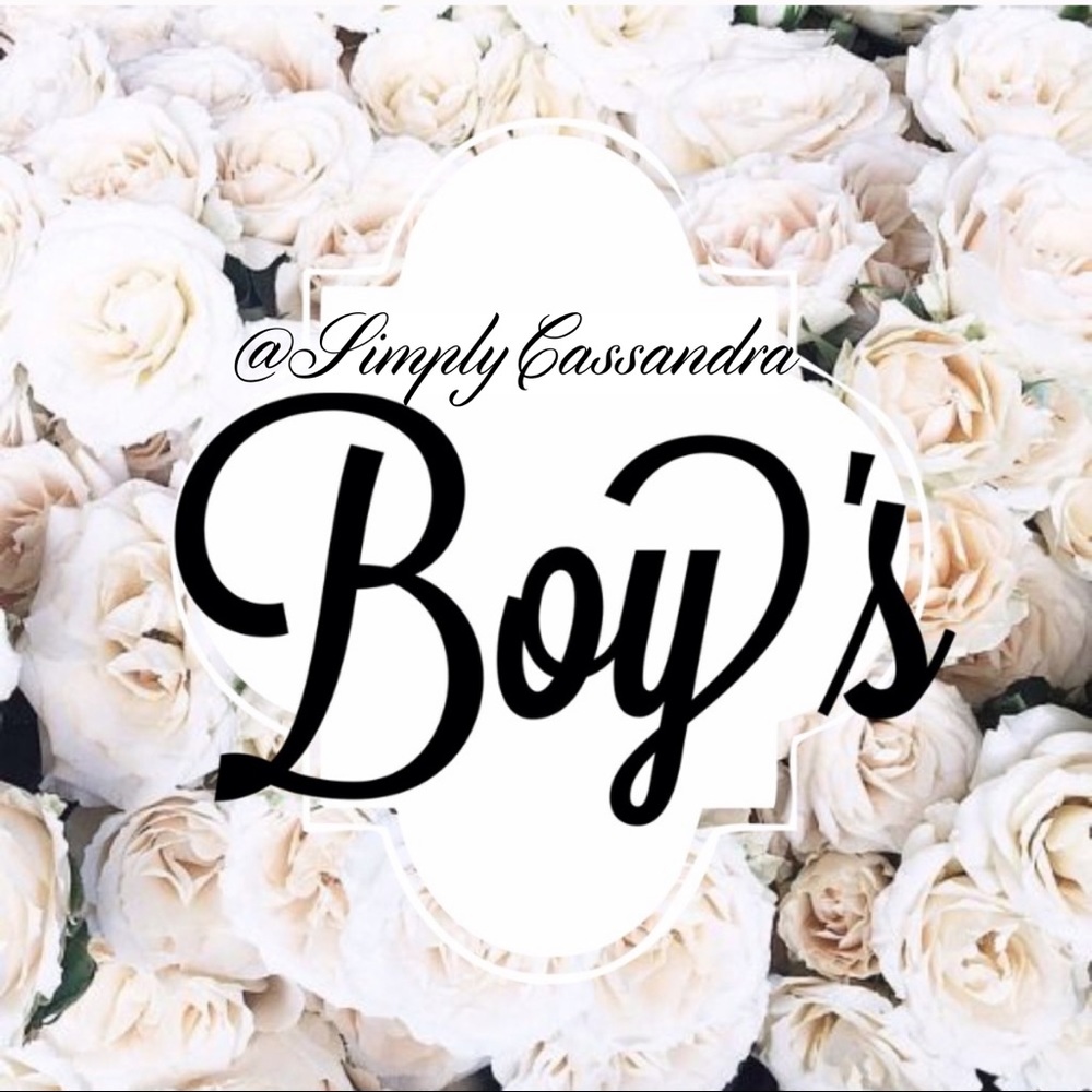 Below is BOY CLOTHING.